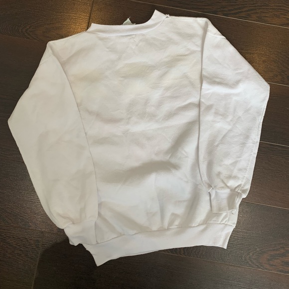 Vintage Kid’s Troll Doll Crewneck Sweater in White - Picture 2 of 5